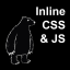 Inline CSS and JavaScript