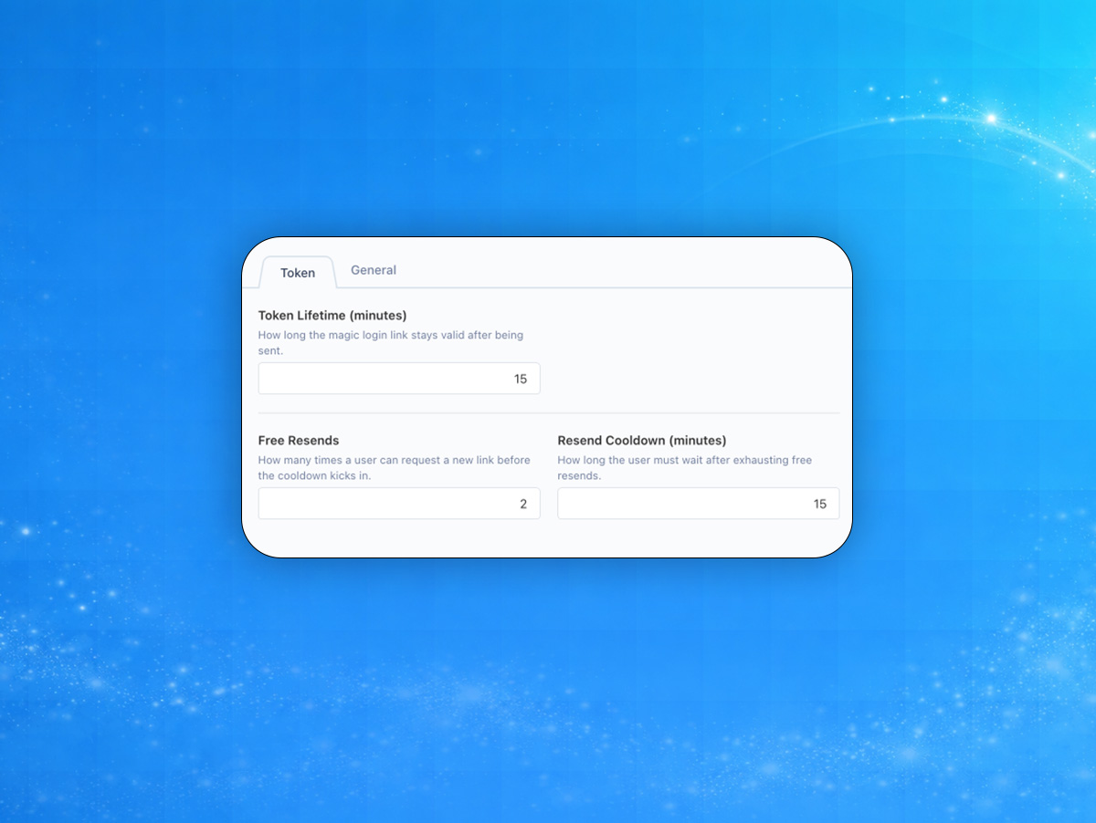 Magic Login Plugin plugin - October CMS